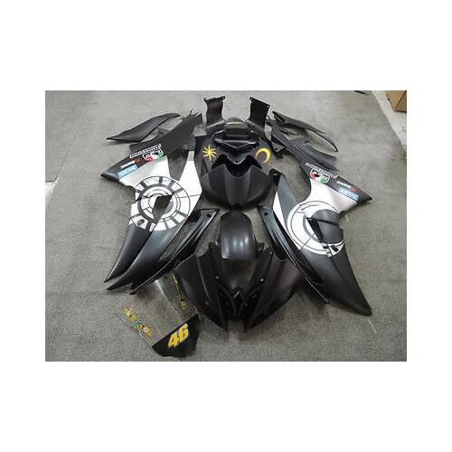 Wotefusi For Yamaha YZF R6 2008 2009 UPaint Bodywork Fairing Injection Molding #F
