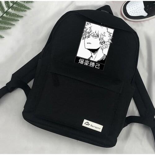 Boku No Hero Academia Bakugo Funny Cartoon Schoolbag Backpack Teenagers Computer Outdoor Laptop Travel Boys Girls Bags Sac A Dos