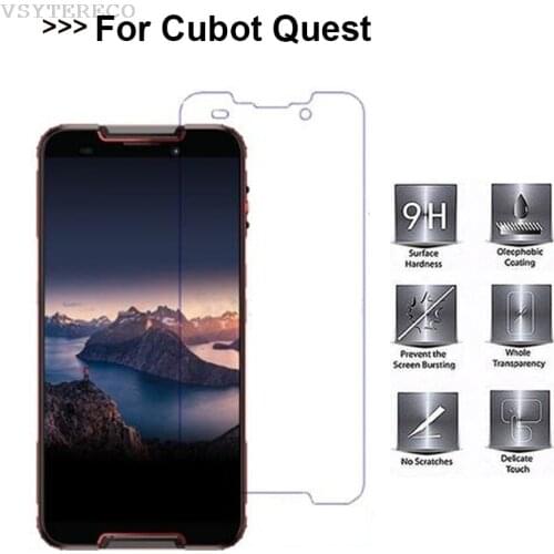 Tempered Glass For CUBOT Quest 5.5 Glass 9H 2.5D Explosion Proof Protective Mobile Phone Film For CUBOT Quest Screen Protector