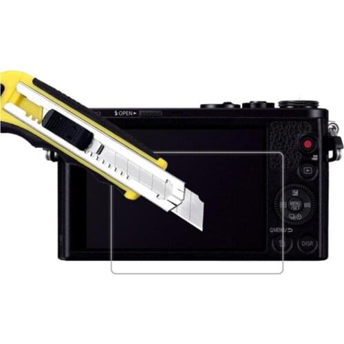 Tempered Glass Screen Protector Guard for Panasonic Lumix DMC GX7 GM1 GM1S GF7 G6 Camera LCD Screen Protective Film Protection