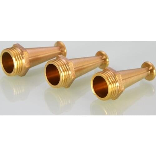 1/2" BSP Male Brass Hose Nozzle Flushing Car Washing Gun Head High Pressure Fire Spray Gun Nozzle Garden Sprayer