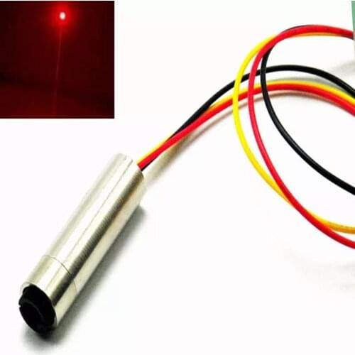 1240 5mW New Focusable 650nm Red Dot Laser Diode Module w/ TTL 0-15KHZ 5V