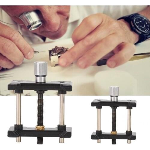 2pcs/Set Plastic Watch Movement Holder Fixed Base Multi Function for Watchmaker Watches Clamp Watch Repairing Accessory Tool l