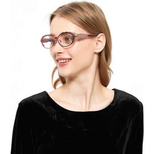 2020 blue Light Blocking Progressive Multifocal Reading Glasses Bifocal Reading Eyeglasses See Near And Far Eyewear Women NX