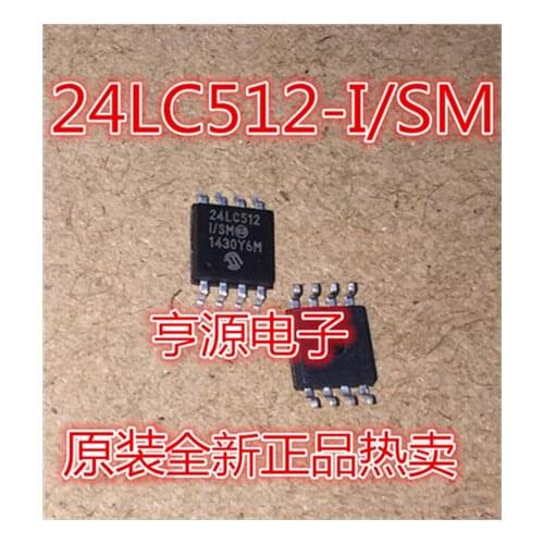 24LC512-I/SM 24LC512 SOP-8