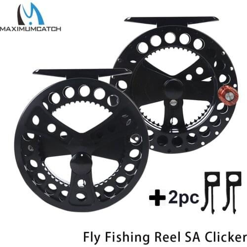 Maximumcatch 2-4WT SAGE Clicker Fly Fishing Reel Machine Cut Aluminum Fly Reel