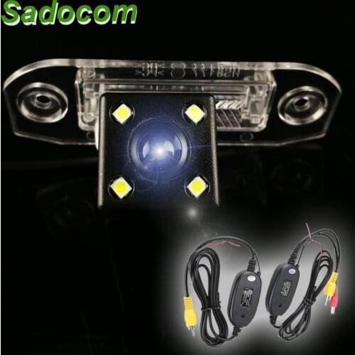HD Rear View Camera For Volvo S40 S60 S80 XC90 XC60 V60 S80L S60L S40L Car Backup rear Camera Parking Monitor Wireless