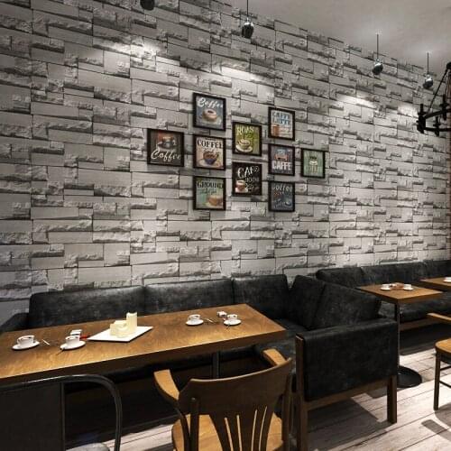 Beibehang wallpaper for walls 3 d papel de parede modern background wall paper roll brick for living room home decoration