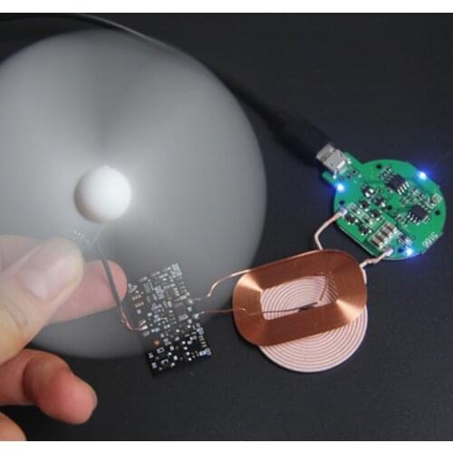 Charger Wireless Receiver Module PCBA Board Coil QI for Universal Android Diy Mobile Phone Built-in Modification