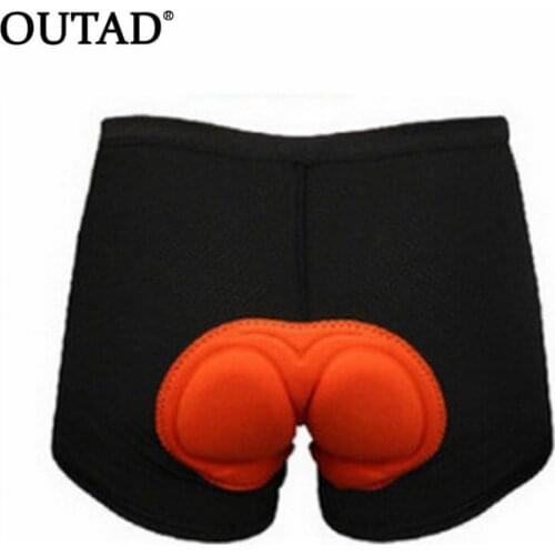 Unisex Black Bicycle Cycling Underwear Sponge Gel 3D Padded Bike Short Pants Shorts Riding Clothing Comfortable Dropshpping