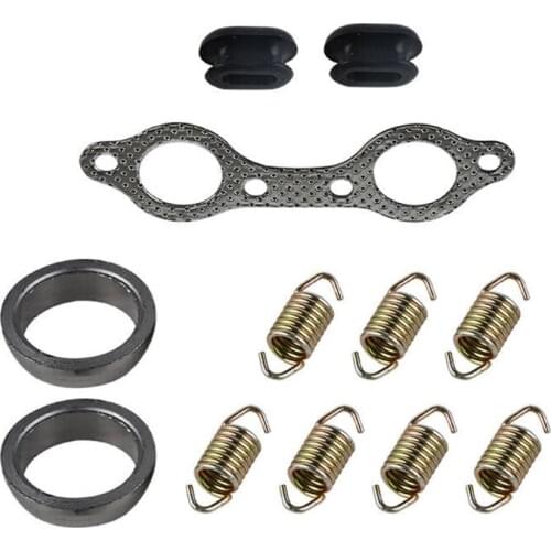 Exhaust Manifold Gasket Spring Rebuild Kit Replace For RANGER RZR 800 EFI 2008