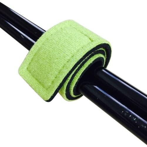 Reusable Fishing Rod Tie Holder Strap Adjustable Suspenders Belt Anti-slip Spinning Rod Holder Wrap