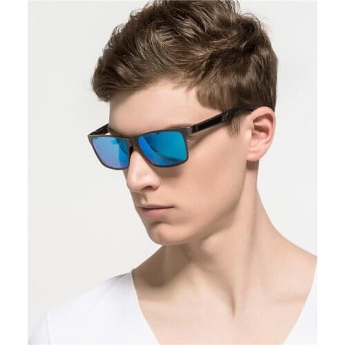Mans Sunglasses Semi-aluminium Magnesium Splendid Polarizer Drivers Drivers Mirror 6560 Outdoor Sports