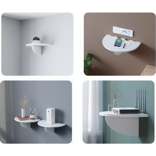 Projector wall Round Floating decorative Shelf Storage Display Shelf Bedroom Living Room Office Child room home wall Decoration