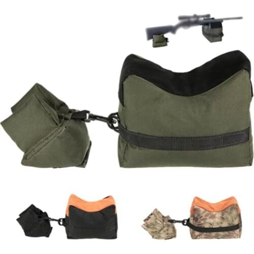 Hunting Stand Bag Tactical Sniper Shooting Front/Rear Bag Support Rifle Sandbag Shooting Target Stand Outdoor Bench Accessories
