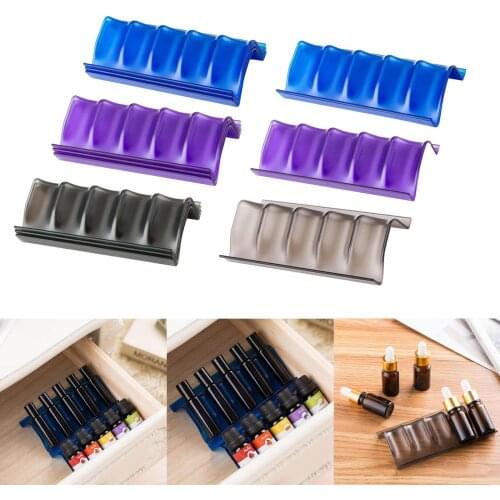 Essential Oil Holders Storage Organizers Expandable Holds 5 Oil Bottle (5 -20mL)