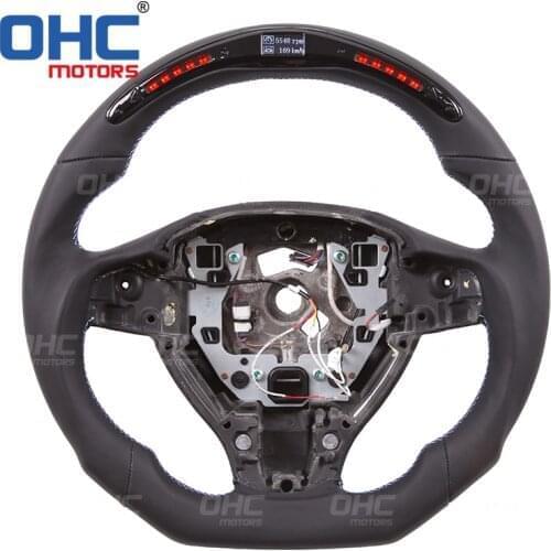 LED Display Steering Wheel compatible for BMW F10 F12 F01 LED Performance Steering Wheel