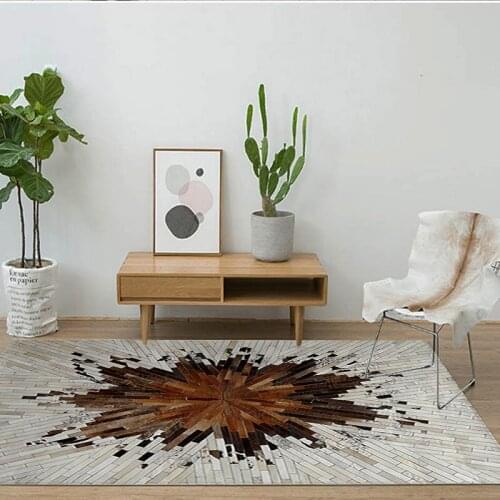 Nordic carpet Living room bedroom area rugs Flower Vintage European and American classical large carpet home parlor customized