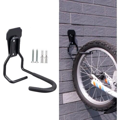 Iron Bike Hook Wall Stand Holder Mount Bicycle Mountain Bike Storage Wall Mounted Rack Stands Bicycle Wall Hanger Hook