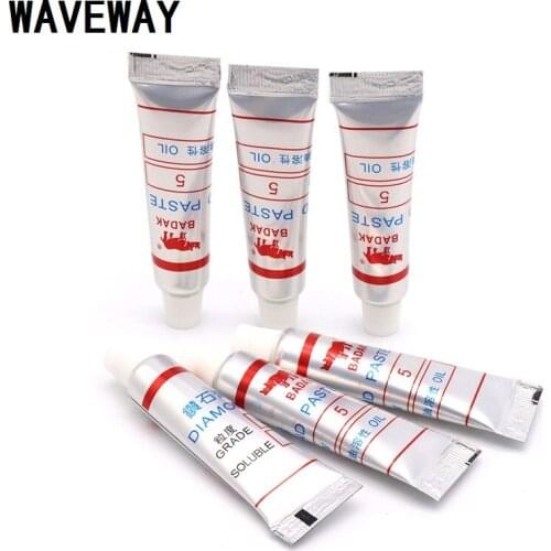 1Pcs Grit 320-10000 W0.5-W40 Diamond Abrasive Paste Needle Tube Grinding Polishing Lapping Compound Glass Metal Tool Micron Tool