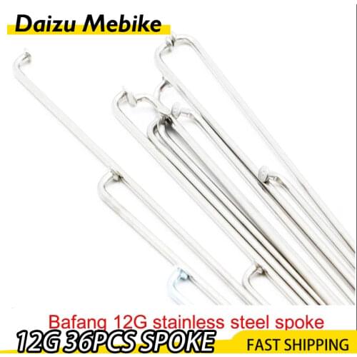 Free Shipping 12G36Pieces Spoke 228mm-251mm for Electric Bike Stainless Steel for Mountain Bike Road Bike Customized Custom Made