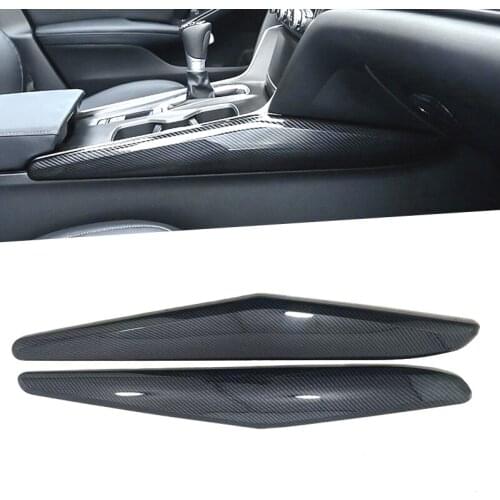 For Honda Accord sedan 10th 2018 2019 2020 Interior Gear Shift Box Panel Side Decoration Trim Strip Car Interior Accessories