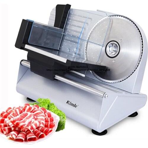Meat-slicing machine home Small electric meat cutter electric-cut beef toast slices ham Semi-automatic meat slicer meat machine