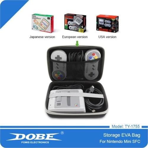 MINI SFC host storage bag can accommodate a variety of game consoles package TY-1755, perfect protection of the game console