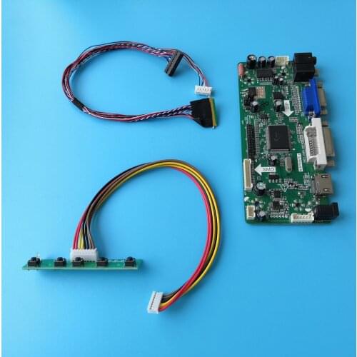 For B156XW02/LP156WH2 1366X768 monitor screen card LED HDMI DVI VGA LCD DIY KIT Aduio controller driver board 2019