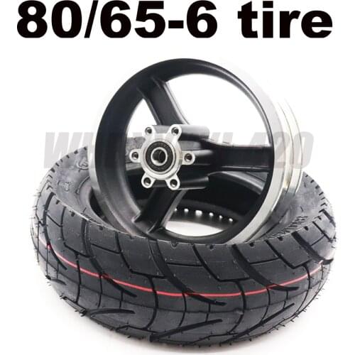 255x80 Tire TUOVT Tire for Electric Scooter Zero 10x Dualtron KuGoo M4 Upgrade 10 Inch 10x 3.0 80 / 65-6 Off Road Tires