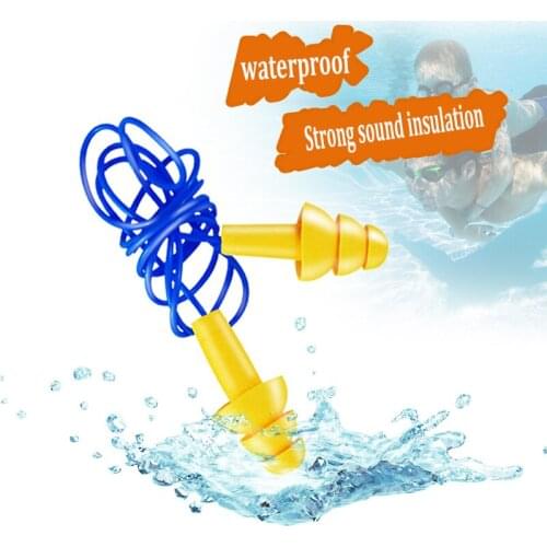 Spiral Safe Soft Ear Plugs Sound Insulation Ear Protection Plugs Anti-noise NRR Sleeping Earplug for Travel Machine Noise