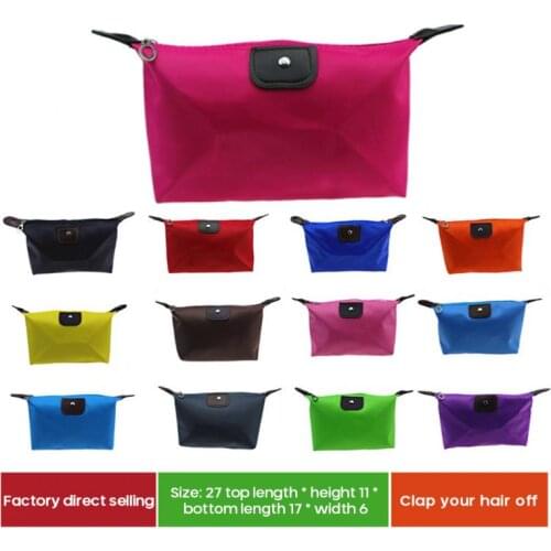 Storage Bags Mask Box Pouch-Bag Makeup Organizer Purses-Case Handbag Cosmetic-Bag Toiletry Travel Women Zipper Nylon Mini Clip