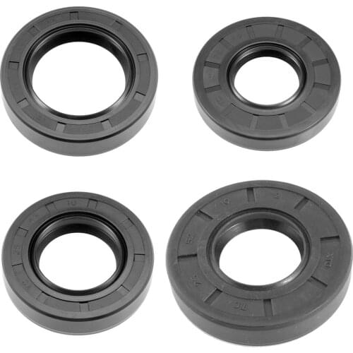 Uxcell 1PCS Oil Seal TC 25-30mm Inner Diameter Nitrile Rubber Cover Double Lip to Automobiles Differentials Shock Absorbers