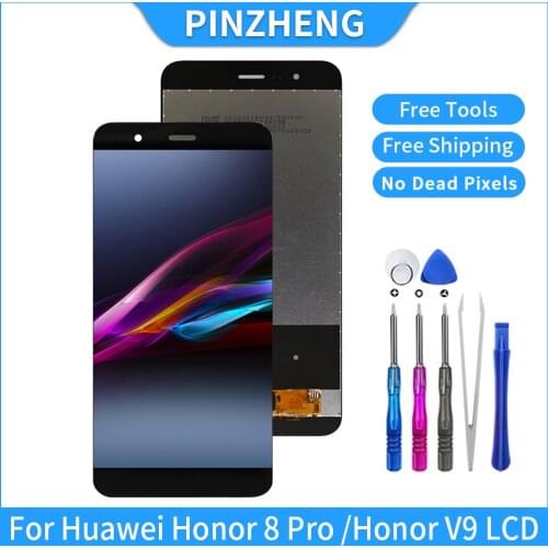 PINZHENG 5.7" LCD Display For Huawei Honor 8 Pro LCD Display Touch Screen Digitizer Replacement For Honor V9 DUK L09 AL20 Screen