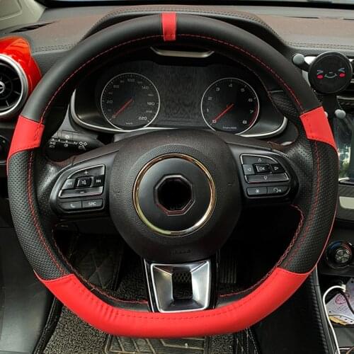 1pc for MG ZS HS MG6 2020 D-Type Four seasons Steering wheel cover
