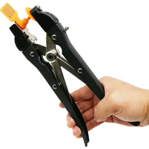 1 Pcs Cattle Cow Sheep Livestock Animals Ear Applicator Tag Plier Pig Cattle Sheep Alloy Metal Clamp Husbandry Veterinary Tool