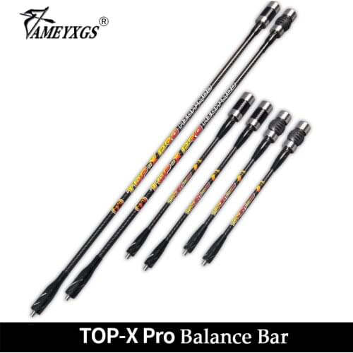 12/15/30/33" Archery Compound Bow Balance Bar Competition Bow Stabilizer Carbon Fiber Shock Absorber Rod Shooting Accessories