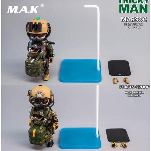 12.5cm 5'' TM008/TM009 TRICKYMAN NEW SERIES ARMY SPECIAL FORCES GROUP HALO/ARSOC HALO JUMPER Action Figure Model for Fans Gifts