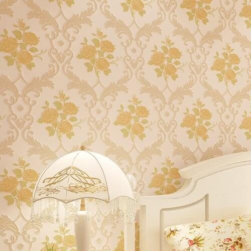 Beibehang 3d Stereo Stereo Wallpapers Pasta Big Flowers Simple Bedroom Full House Living Room TV Background Wall paper