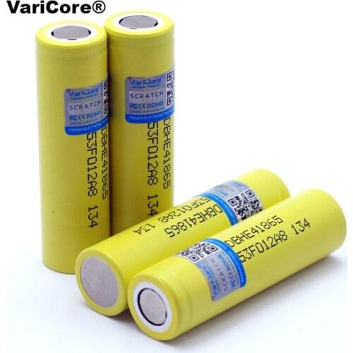 4 PCS.. New Original HE4 2500mAh Li-lon Battery 18650 3.7V Power Rechargeable batteries Max 20A,35A discharge