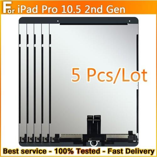 5PCSOriginal For iPad Air 3 Pro10.5 2nd Gen LCD Display Touch Screen Pro10.5 2019 A2123 A2152 A2153 A2154 Replacement 100%Tested