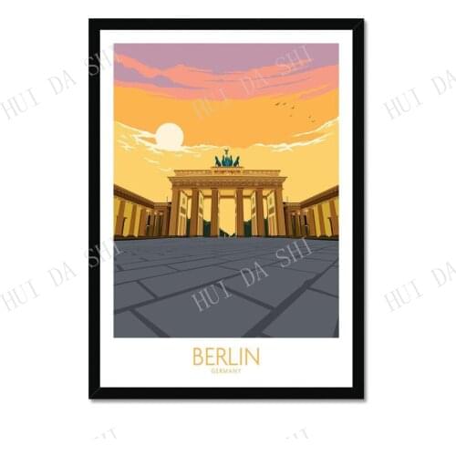 Berlin Print Germany | German Wall Art Print | Travel Poster