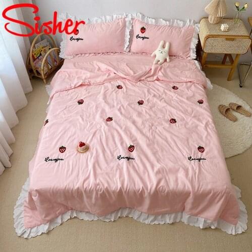 Cattoon Cute Air-conditioning Thin Quilts Summer Washed Air-conditioning Blanket Soft Breathable Comforter Adult Kid Bedcover