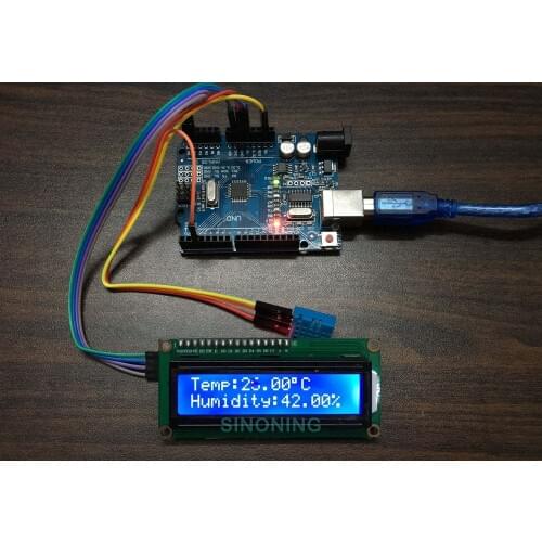 Arduino+LCD1602/I2C+DHT11 hygrothermograph Hygrometer DIY kit Smart Home