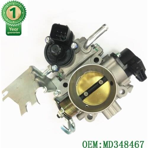 OEM MD348467 Car Electronic Throttle body Fuel Injection Throttle Bodycomplete Unit For Mitsubishi Delica 4G63