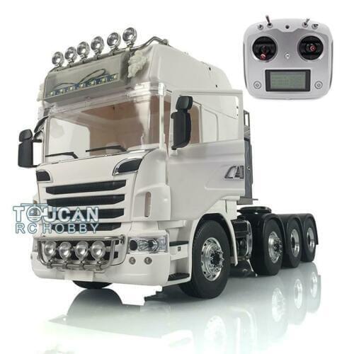 1/14 LESU Metal 6*6 Chassis Sca Hercul R730 Cabin Tractor Truck Light Radio THZH0957-SMT2