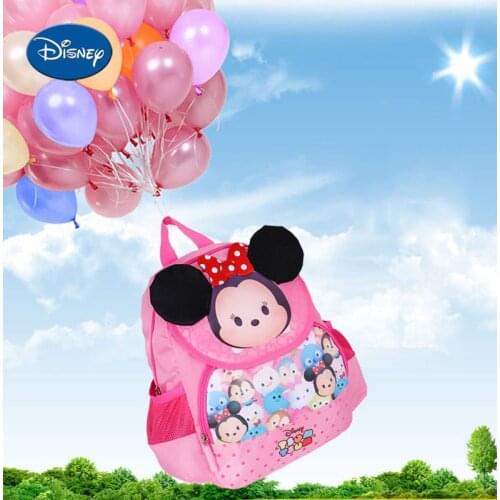 Disney Backpack Mickey Mouse Minnie girl Childrens Kindergarten school bag boy 3-6 years old 2020