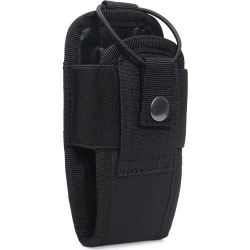 Outdoor Adjustable Molle Walkie Talkie Storage Bag Holster Radio Pouch Holder Case Pocket 3 Colors Hunting Camping Accessories