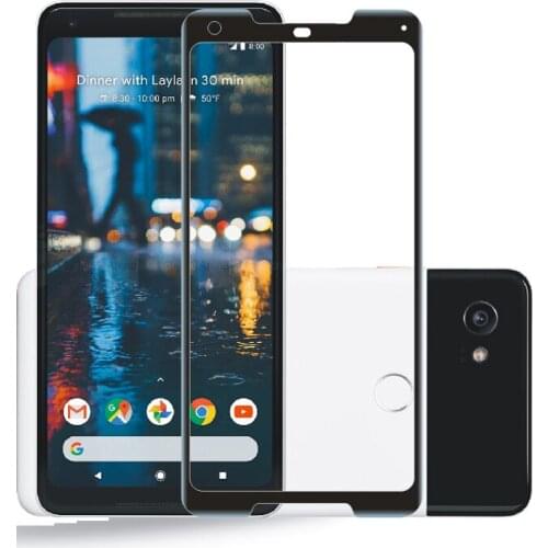 2.5D 9H Premium Tempered Glass for Google Pixel 2/Pixel 2 XL Full Coverage Screen Protector Protective Film for Google Pixel 2