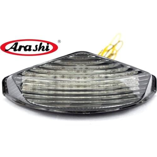 Arashi For DUCATI Monster 696 2008-2014 E-Marked Taillight Brake Turn Signal Light Rear Tail Light LED Light 2009 2010 2011 2012